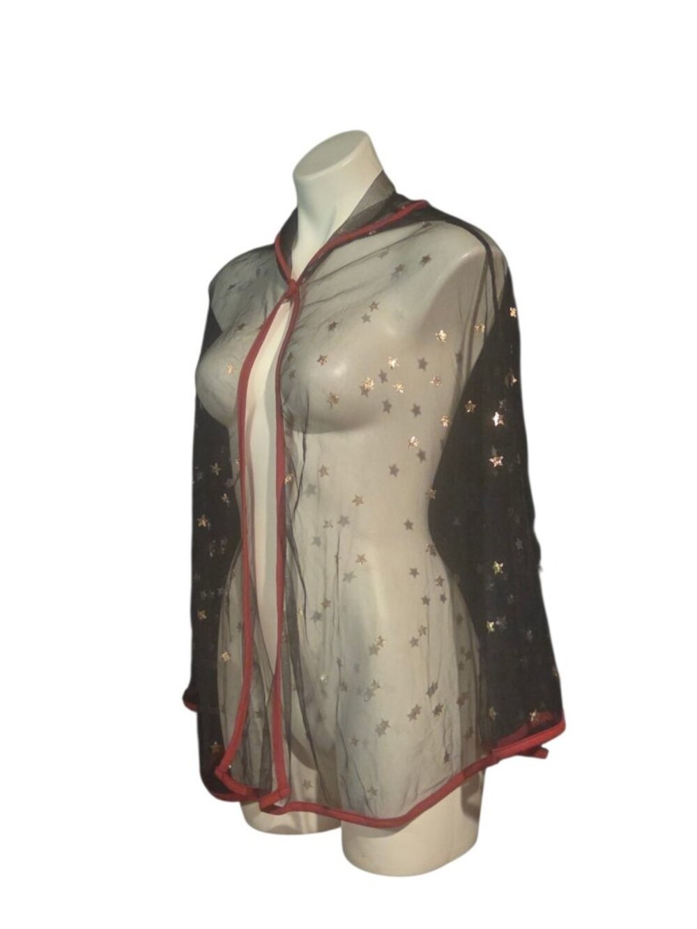 Girls' Harry Potter Long Sleeve Nightgown Invisibility Cloak Cape Size M 7-8 - Picture 7 of 9